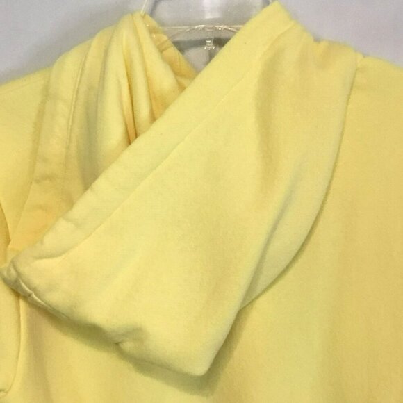 Blair Hooded Sweatshirt Full Zip Front Pullover Women's Size Small in Yellow Gym - Picture 7 of 9